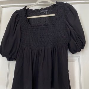 NWOutTags English Factory Smocked Blouson Top